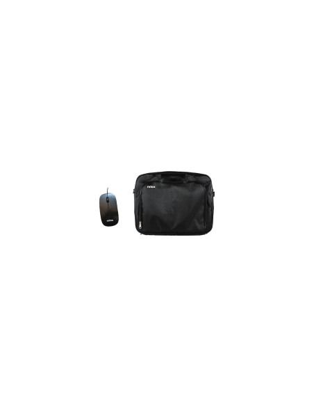 Nilox Maletin para portatil 15.6p essential 2 poliester + raton