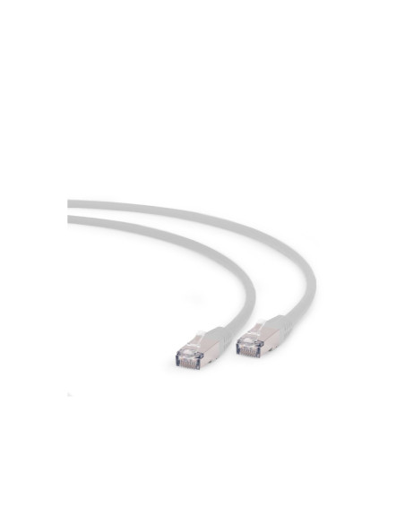 Gembird PP6A-LSZHCU-0.5M Latiguilo de red rj45 cat6a 0.5 gris
