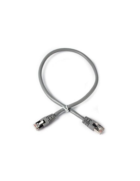 Gembird PP6A-LSZHCU-0.5M Latiguilo de red rj45 cat6a 0.5 gris