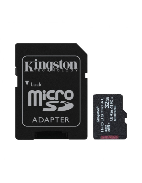 Kingston Technology Industrial Memoria flash 32 GB MiniSDHC UHS-I