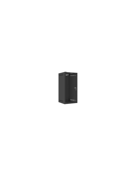 Lanberg WF10-2312-10B armario rack 12U Bastidor de pared Negro