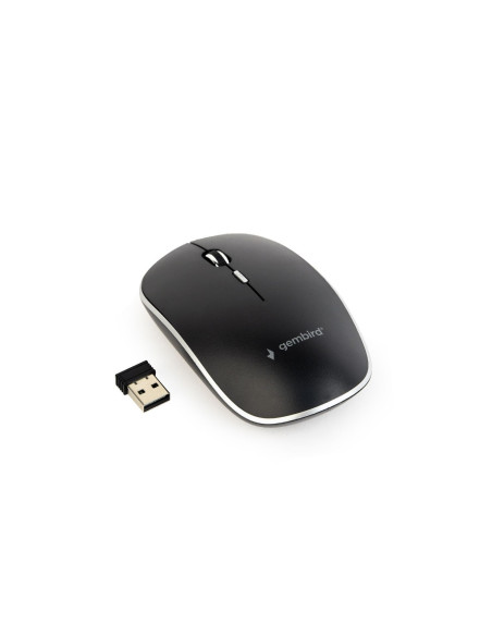 Gembird MUSW-4B-01 ratón Ambidextro RF inalámbrico Í“ptico 1600 DPI