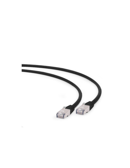 Gembird PP6A-LSZHCU-BK-1M cable de red Negro Cat6a