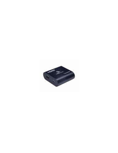 Gembird DEX-HDMI-03 extensor audio/video Negro