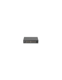Lanberg RSGE-16 switch No administrado Gigabit Ethernet (10/100/1000) 1U Negro 2