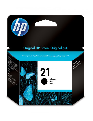 HP Cartucho de tinta original 21 negro
