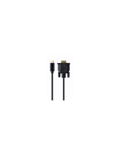Gembird A-CM-VGAM-01 Adaptador gráfico USB 1920 x 1080 Pixeles Negro