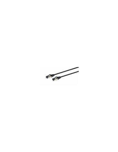 Gembird PP8-LSZHCU-BK-0.25M cable de red Negro 0,25 m Cat8 S/FTP (S-STP)