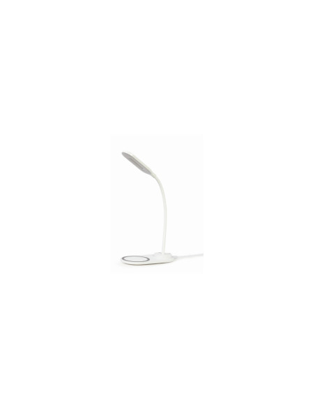 Gembird TA-WPC10-LED-01-W cargador de dispositivo móvil Blanco Interior