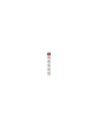 Lanberg PS1-05F-0150-W base múltiple 1,5 m 5 salidas AC Interior Blanco