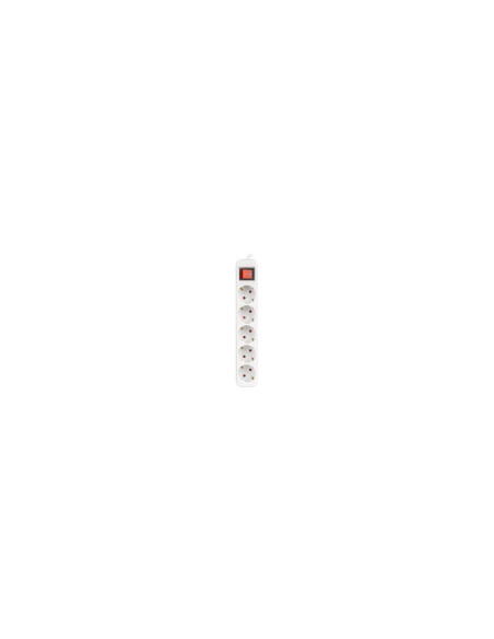 Lanberg PS1-05F-0150-W base múltiple 1,5 m 5 salidas AC Interior Blanco
