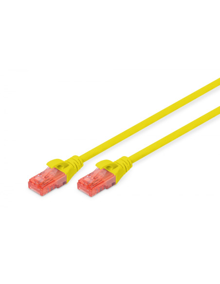 Digitus DK-1617-050/Y cable de red Amarillo 5 m Cat6 U/UTP (UTP)