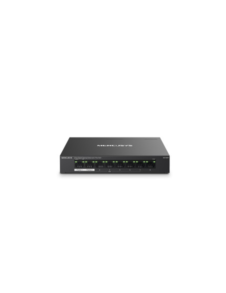 Mercusys MS108GP switch Gestionado Gigabit Ethernet (10/100/1000) EnergÍ­a sobre Ethernet (PoE) Negro