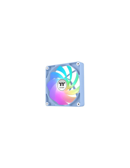 Thermaltake Fan Hydrangea Blue CT120 Carcasa del ordenador Ventilador 12 cm Azul, Blanco 2 pieza(s)