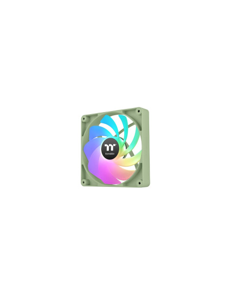 Thermaltake Matcha Green CT120 Carcasa del ordenador Ventilador 12 cm Gris 2 pieza(s)