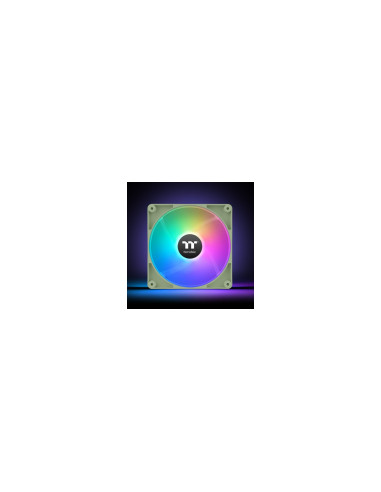 Thermaltake Matcha Green CT120 Carcasa del ordenador Ventilador 12 cm Gris 2 pieza(s)