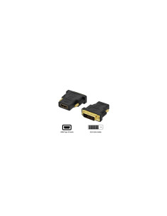Ewent EC1371 cambiador de género para cable DVI-D 24+1 HDMI Negro 2