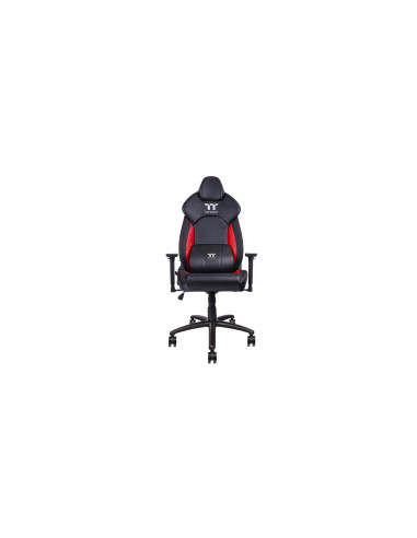 Thermaltake GGC-VCO-BRLWDS-01 silla para videojuegos Butaca para jugar Asiento acolchado Negro, Rojo