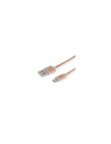 Maillon Technologique Premium MTPMUMG241 cable USB USB 2.0 1 m USB A Micro-USB B Oro