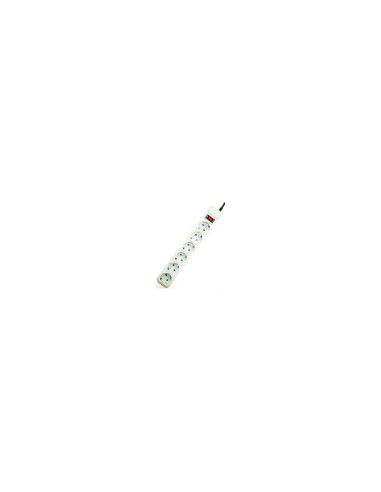 Gembird SPG6-B-6C base múltiple 1,8 m 6 salidas AC