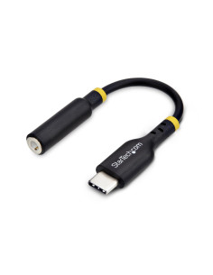 StarTech.com Adaptador de Audio USB-C a 3,5mm TRRS Minijack -