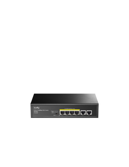 Cudy FS1006P switch Fast Ethernet (10/100) Energía sobre Ethernet