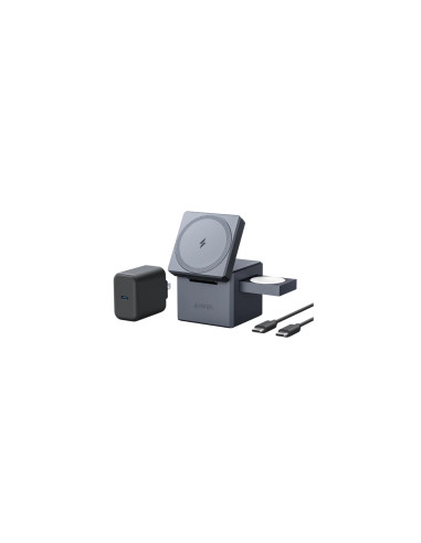 Anker Innovations Y1811G11 cargador de dispositivo móvil Auriculares, Smartphone, Reloj inteligente Negro Corriente alterna, USB