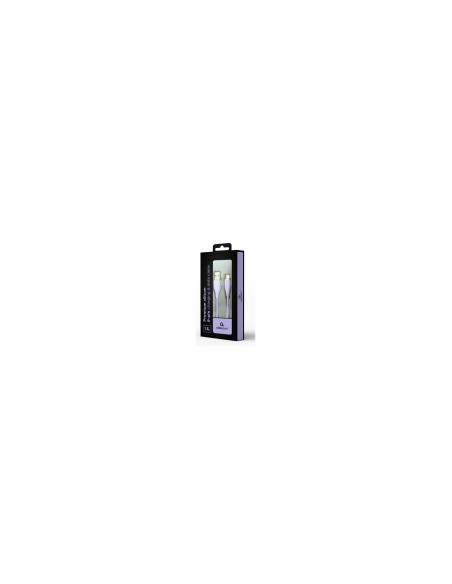Gembird CC-USB2S-AM8PM-1.5M-P cable de conector Lightning 1,5 m Violeta