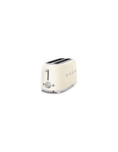 Smeg TSF02CREU tostadora 6 4 rebanada(s) 1500 W Crema de color 2