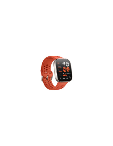 Amazfit Bip 6 Red 5 cm (1.97") AMOLED Digital 390 x 450 Pixeles