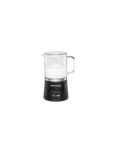 Rommelsbacher MS 625 espumador o calentador de leche Automático Negro, Acero inoxidable