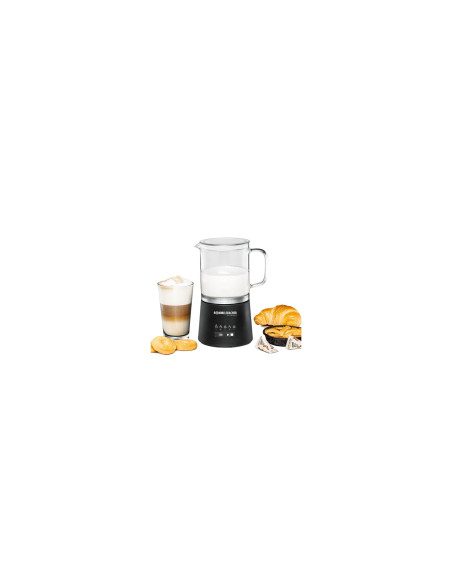 Rommelsbacher MS 625 espumador o calentador de leche Automático Negro, Acero inoxidable