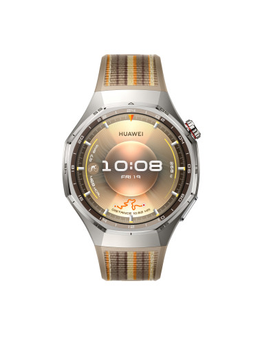 Huawei WATCH GT6 PRO 3,73 cm (1.47") AMOLED 46 mm Digital 466 x 466 Pixeles Pantalla táctil Negro, Titanio GPS (satélite)
