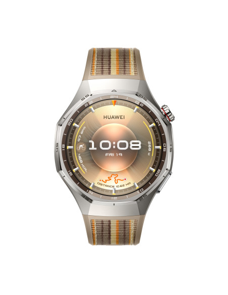 Huawei WATCH GT6 PRO 3,73 cm (1.47") AMOLED 46 mm Digital 466 x 466 Pixeles Pantalla táctil Negro, Titanio GPS (satélite)