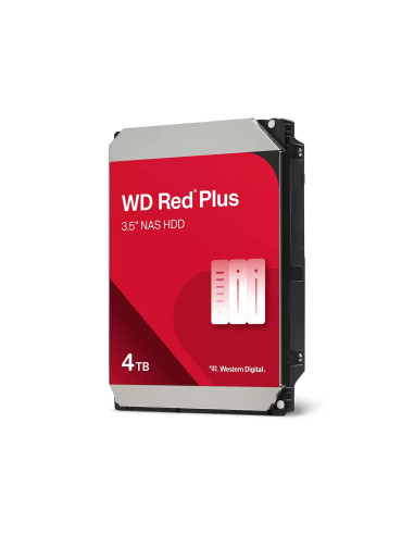 Western Digital Red Plus WD40EFZZ disco duro interno 4 TB 5400 RPM 128 MB 3.5" Serial ATA III