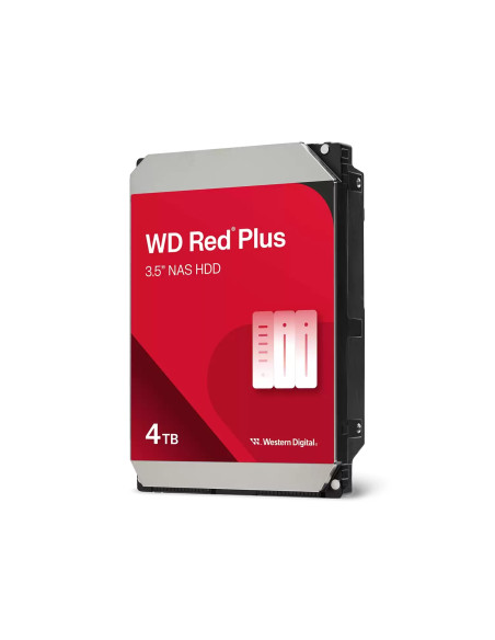 Western Digital Red Plus WD40EFZZ disco duro interno 4 TB 5400 RPM 128 MB 3.5" Serial ATA III