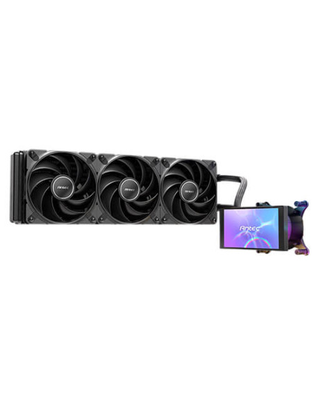 Antec VORTEX VIEW 360 Procesador Sistema de refrigeración líquida todo en uno 12 cm Negro 1 pieza(s)