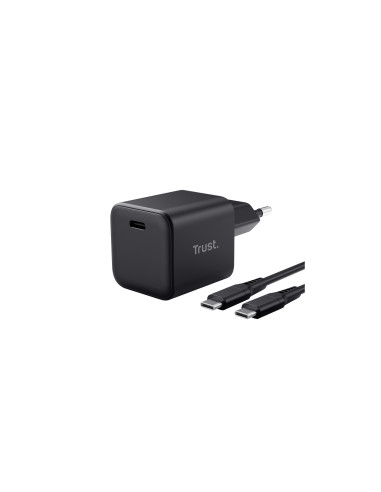 Trust 26046 cargador de dispositivo móvil Universal Negro Corriente