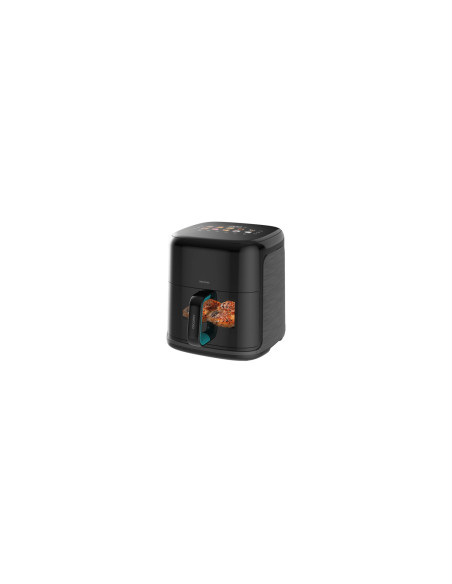 Cecotec Cecofry&Grill Smokin'Prime 6500 Sencillo 6,5 L Independiente 2200 W Freidora de aire caliente Negro