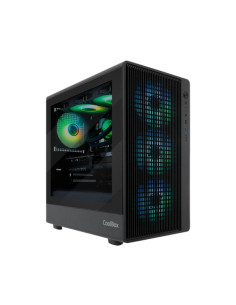 CoolBox GAMING CAJA MATX GM350 DARKFACE USB-C 3.2 GEN1 CRISTAL AHUMADO 2