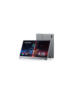 Arzopa Z3FC Monitor 16.1" QHD 180Hz IPS FreeSync HDR10 USB-C Mini HDMI con funda