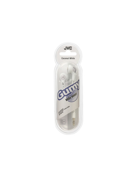 Jvc HA-F160-W-E Auriculares dentro de oido conector de 3.5mm blanco