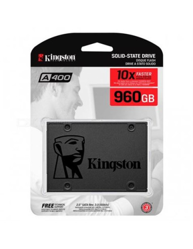 Kingston Technology A400 960 GB 2.5" Serial ATA III TLC