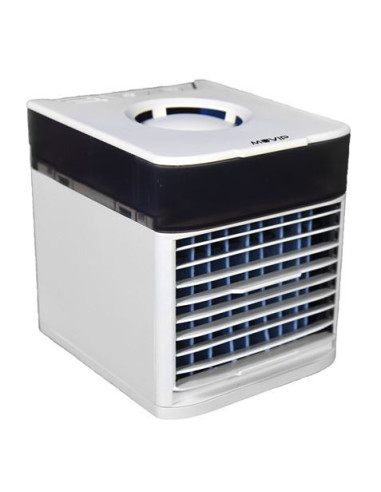 MINI CLIMATIZADOR PORTATIL 10W CON LUZ LED 7 COLORES