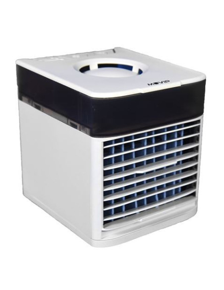 MINI CLIMATIZADOR PORTATIL 10W CON LUZ LED 7 COLORES
