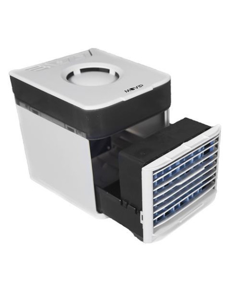 MINI CLIMATIZADOR PORTATIL 10W CON LUZ LED 7 COLORES