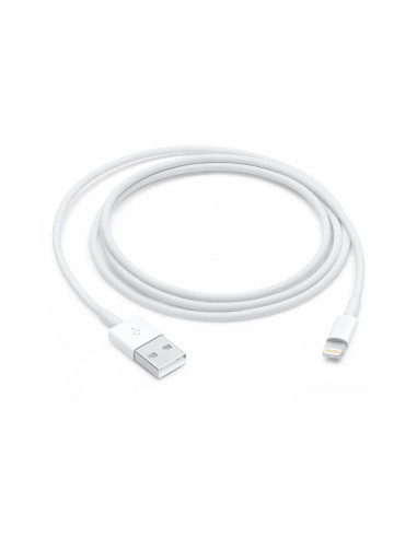 APPLE CABLE LIGHTNING TO USB CHARGE 1M WHITE MXLY2ZM/A