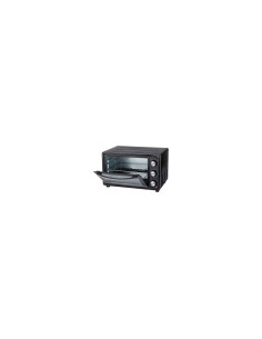 HORNO DE SOBREMESA JATA 1500W CAPACIDAD 28L FUNCION GRILL INDICADOR LUMINOSO TEMPORIZADOR DE 60 MIN BANDEJA Y PARRILLA EXTRAIBLE 2