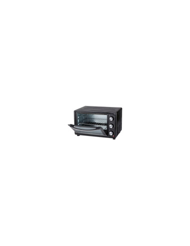HORNO DE SOBREMESA JATA 1500W CAPACIDAD 28L FUNCION GRILL INDICADOR LUMINOSO TEMPORIZADOR DE 60 MIN BANDEJA Y PARRILLA EXTRAIBLE