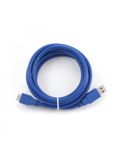 CABLE GEMBIRD USB-A 3.0 MACHO A MICRO USB B MACHO 0.5METROS AZUL CCP-mUSB3-AMBM-0.5M 2